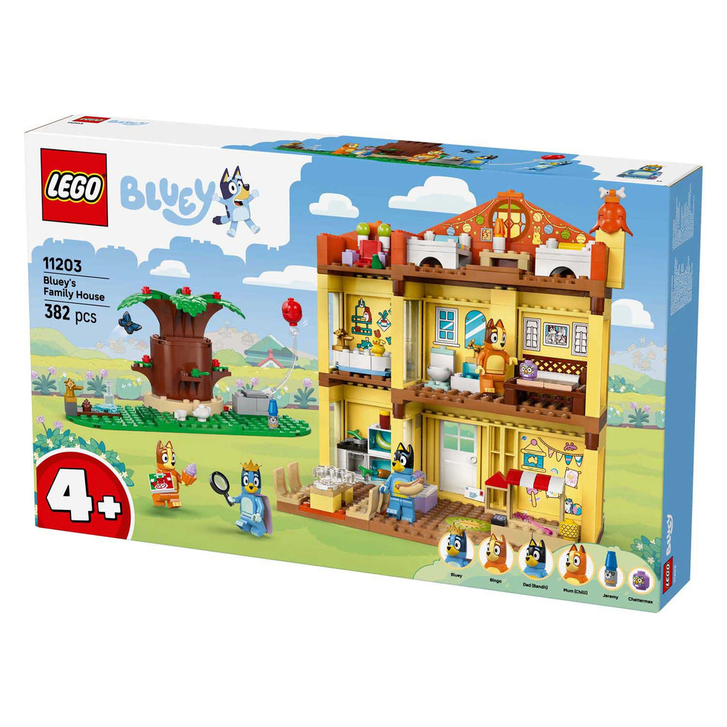 Lego ® bluey: huis van bluey en haar familie speelset - 11203