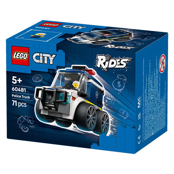 Lego city 60481 voertuigen politiewagen