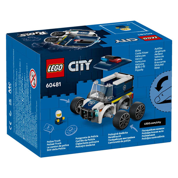 Lego city 60481 voertuigen politiewagen
