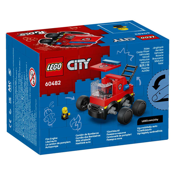 Lego city rides – fire truck - 60482