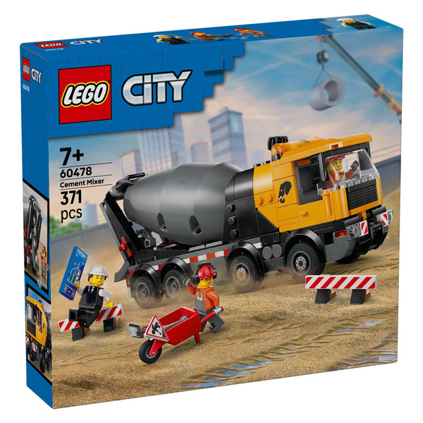 Lego city 60478 cementwagen