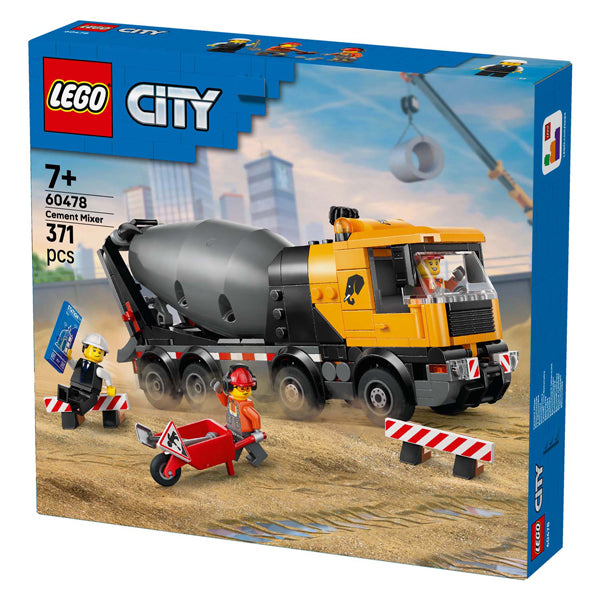 Lego city 60478 cementwagen