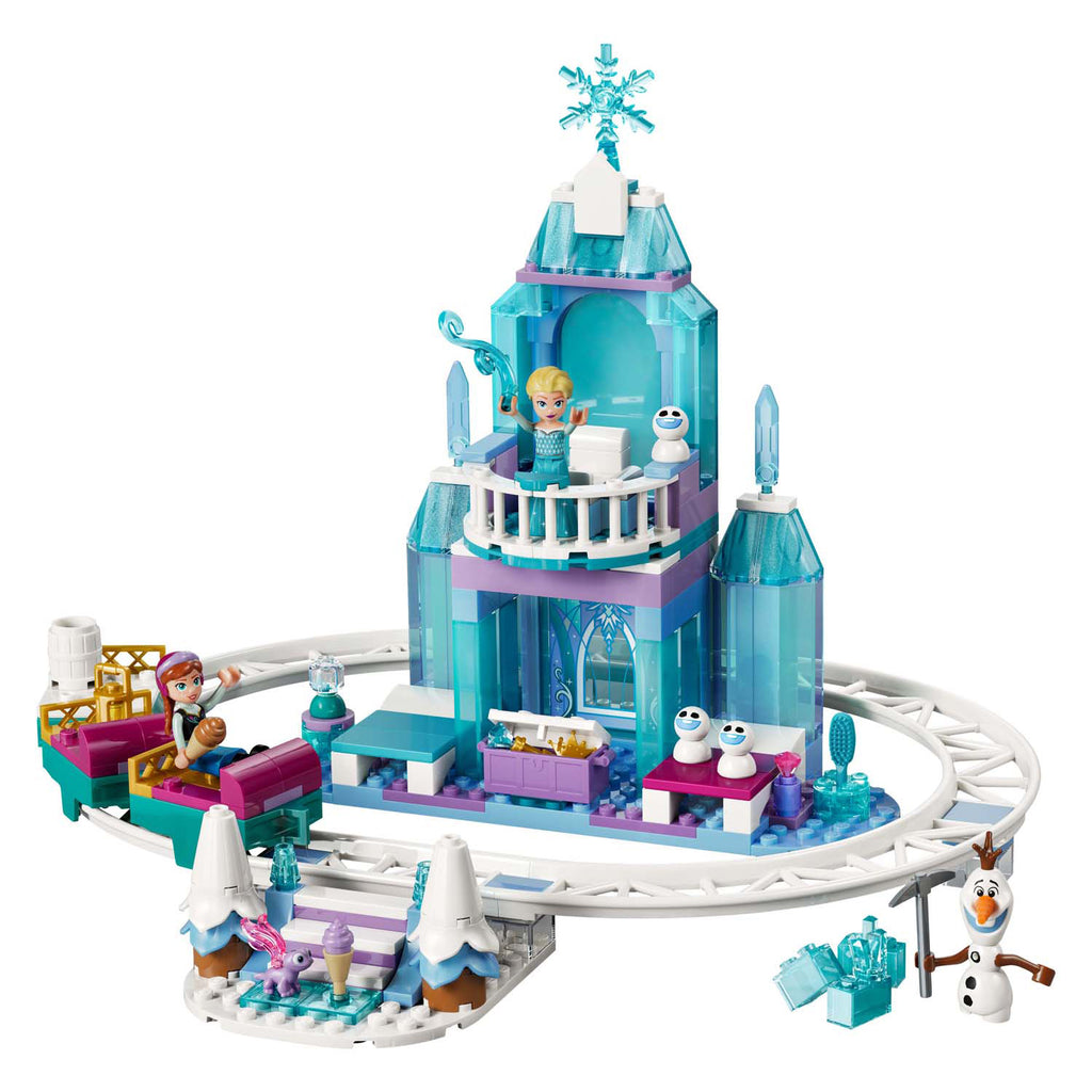 LEGO Disney Princess 43281 Elsas Eisschloss und Schneemobil
