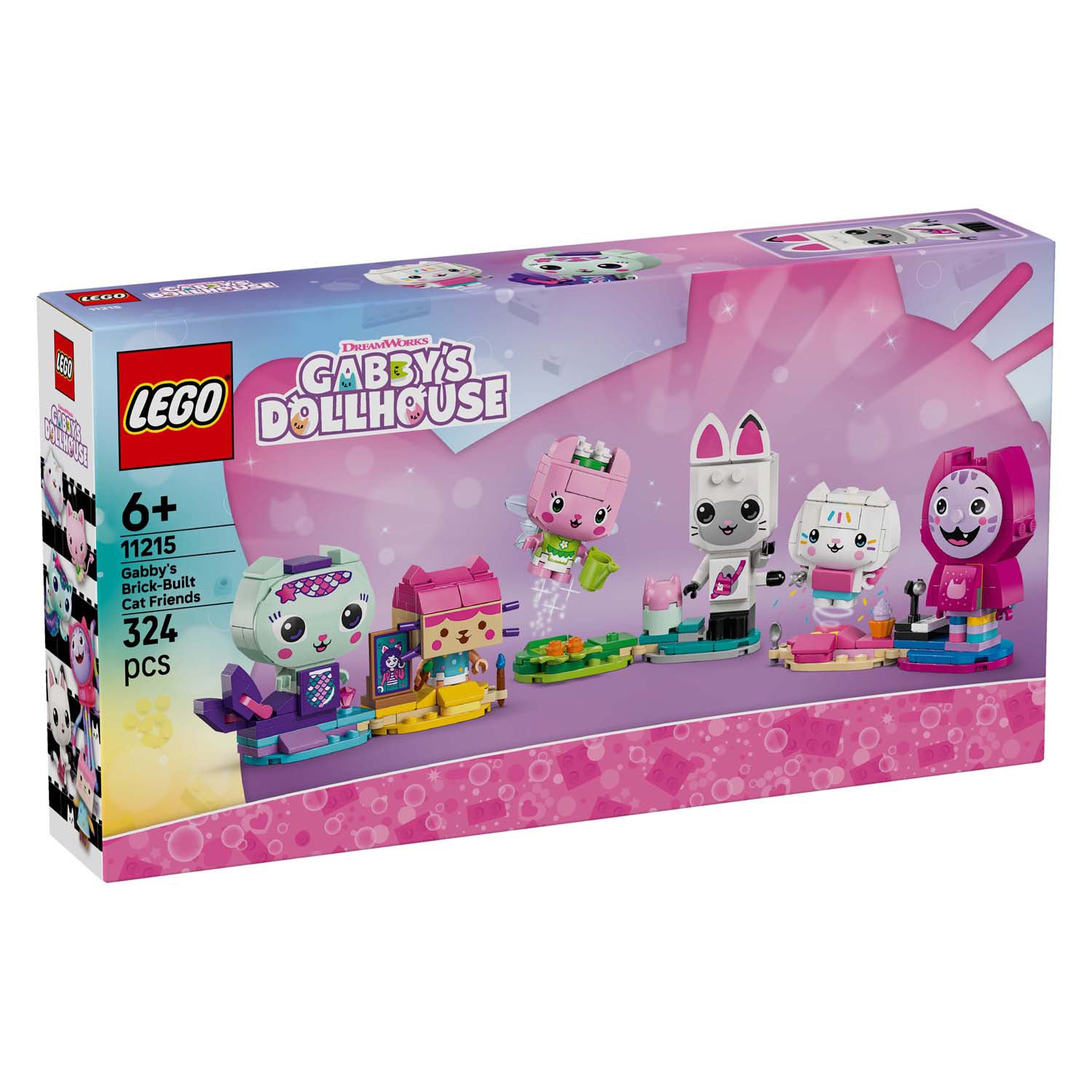 LEGO Gabbys Puppenhaus - Gabbys baubares Katzenfreunde-Konstruktionsspielzeug (11215)