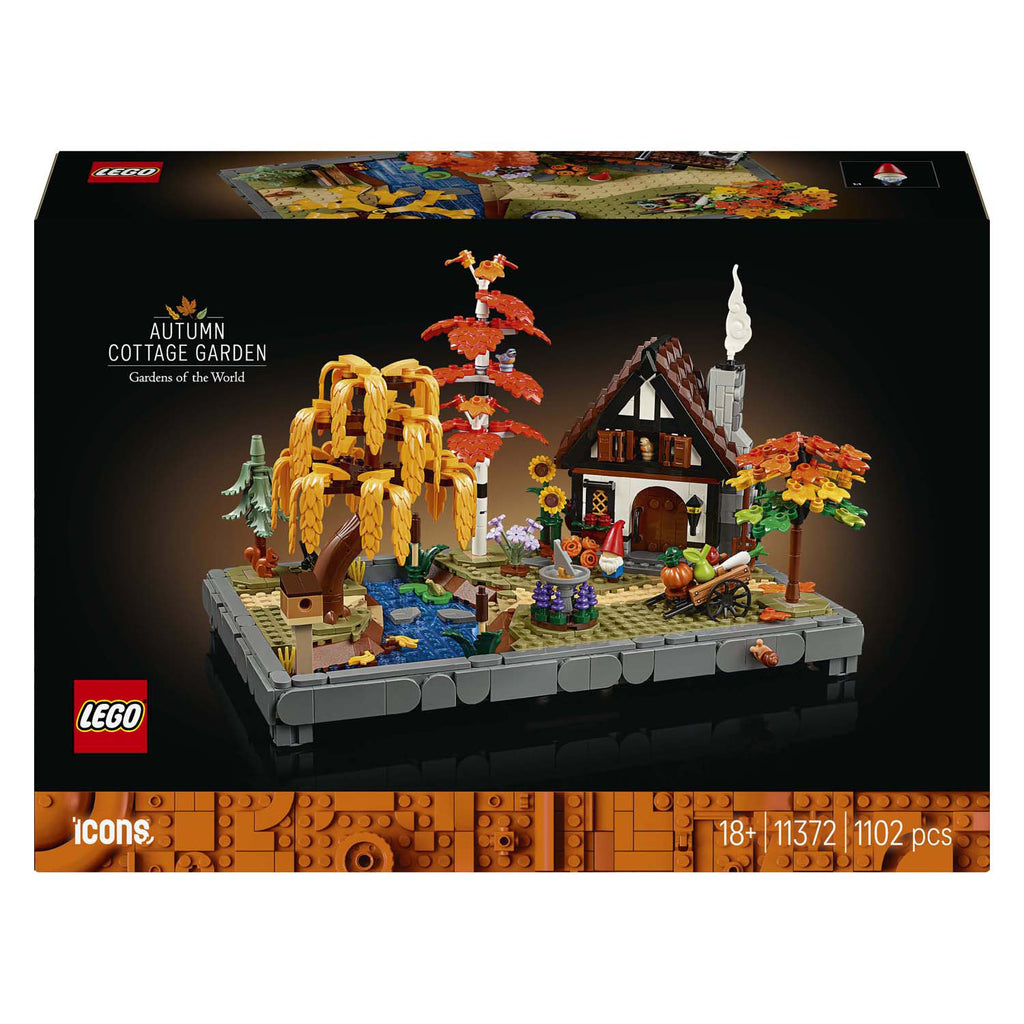 LEGO Icons 11372 Herbstgarten mit Hütte