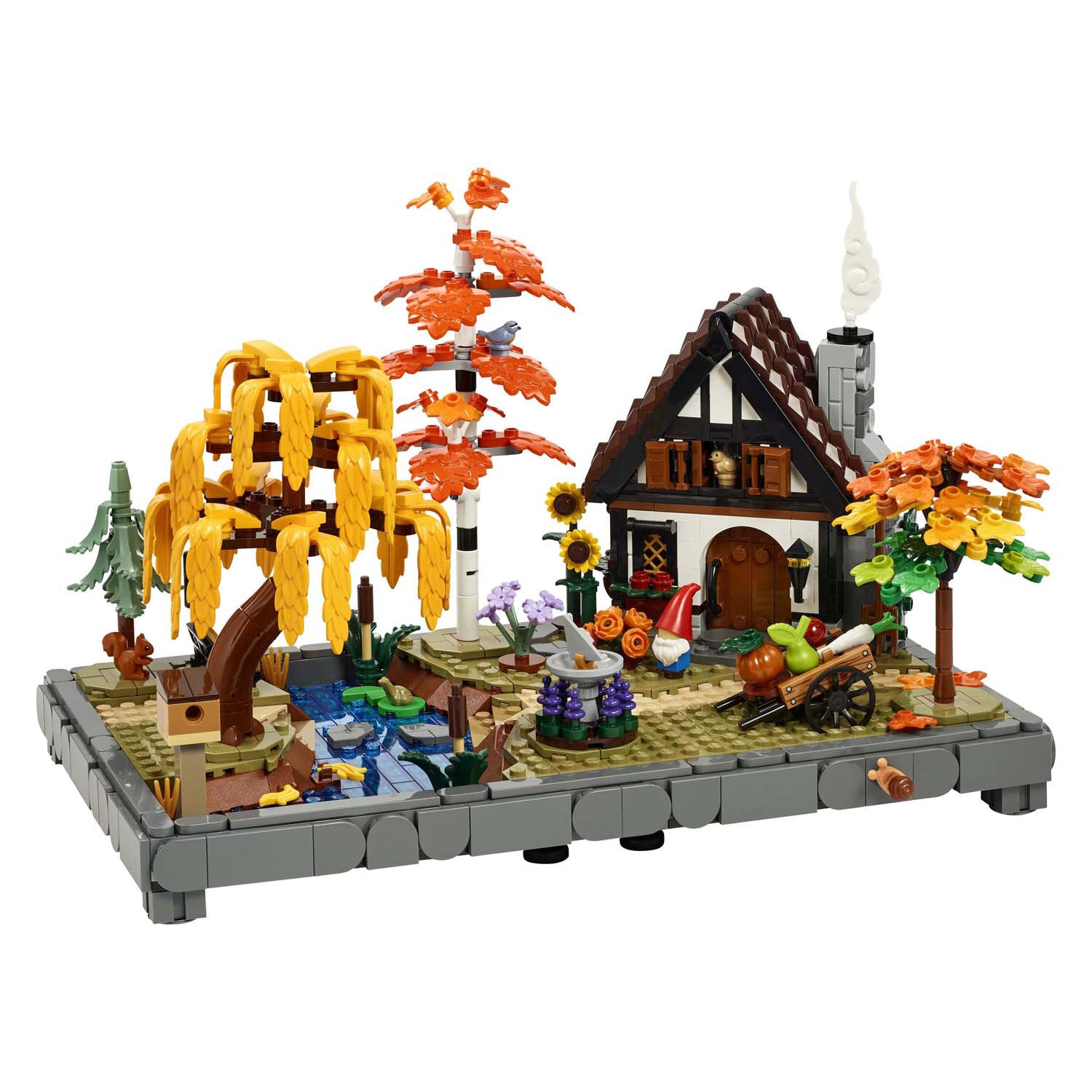 LEGO Icons 11372 Herbstgarten mit Hütte