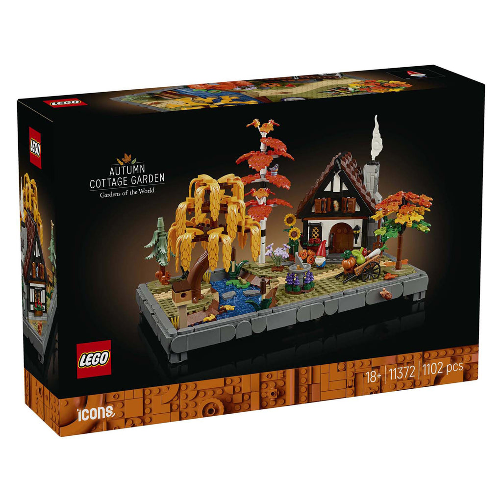 LEGO Icons 11372 Herbstgarten mit Hütte