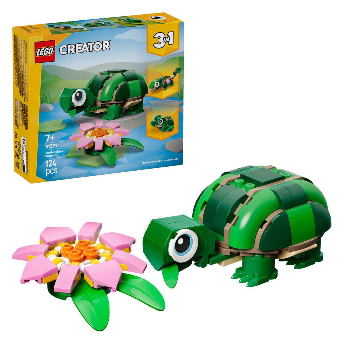 LEGO Creator 31377 Schildkröte mit Seerose