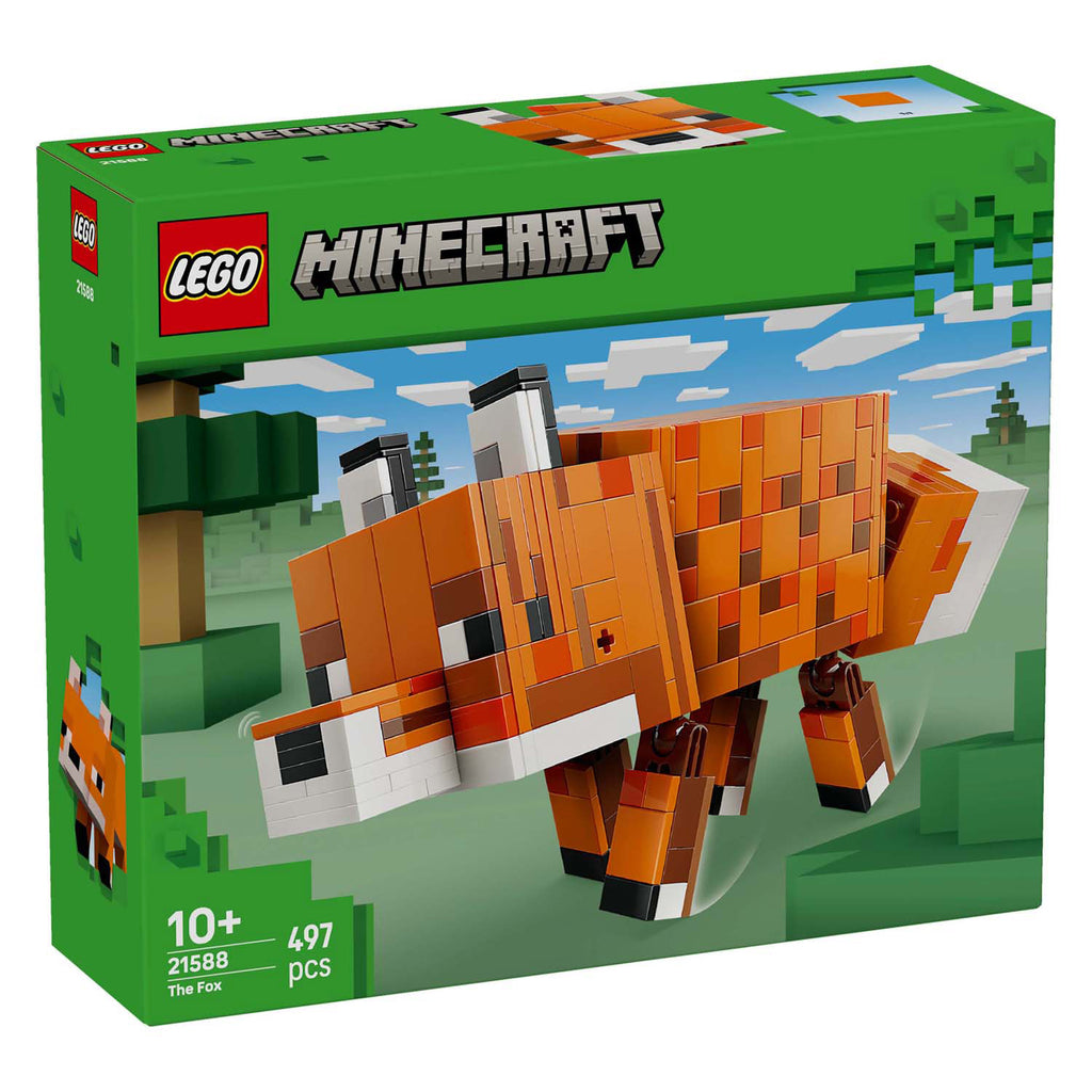 LEGO Minecraft Fuchs-Bauspielzeug