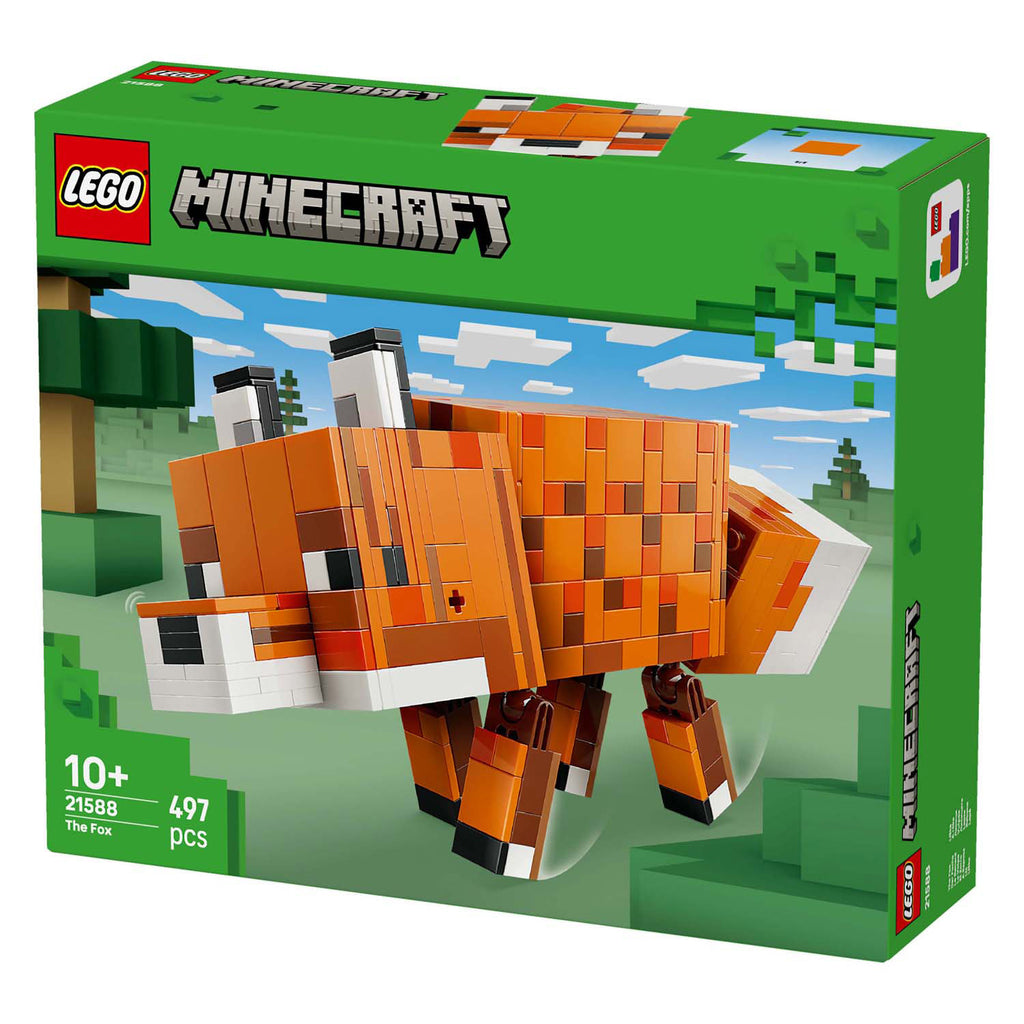 LEGO Minecraft Fuchs-Bauspielzeug