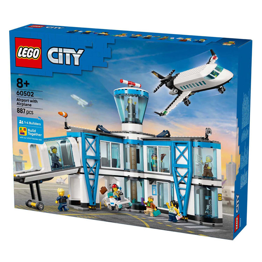 LEGO City 60502 Flughafen mit Flugzeug