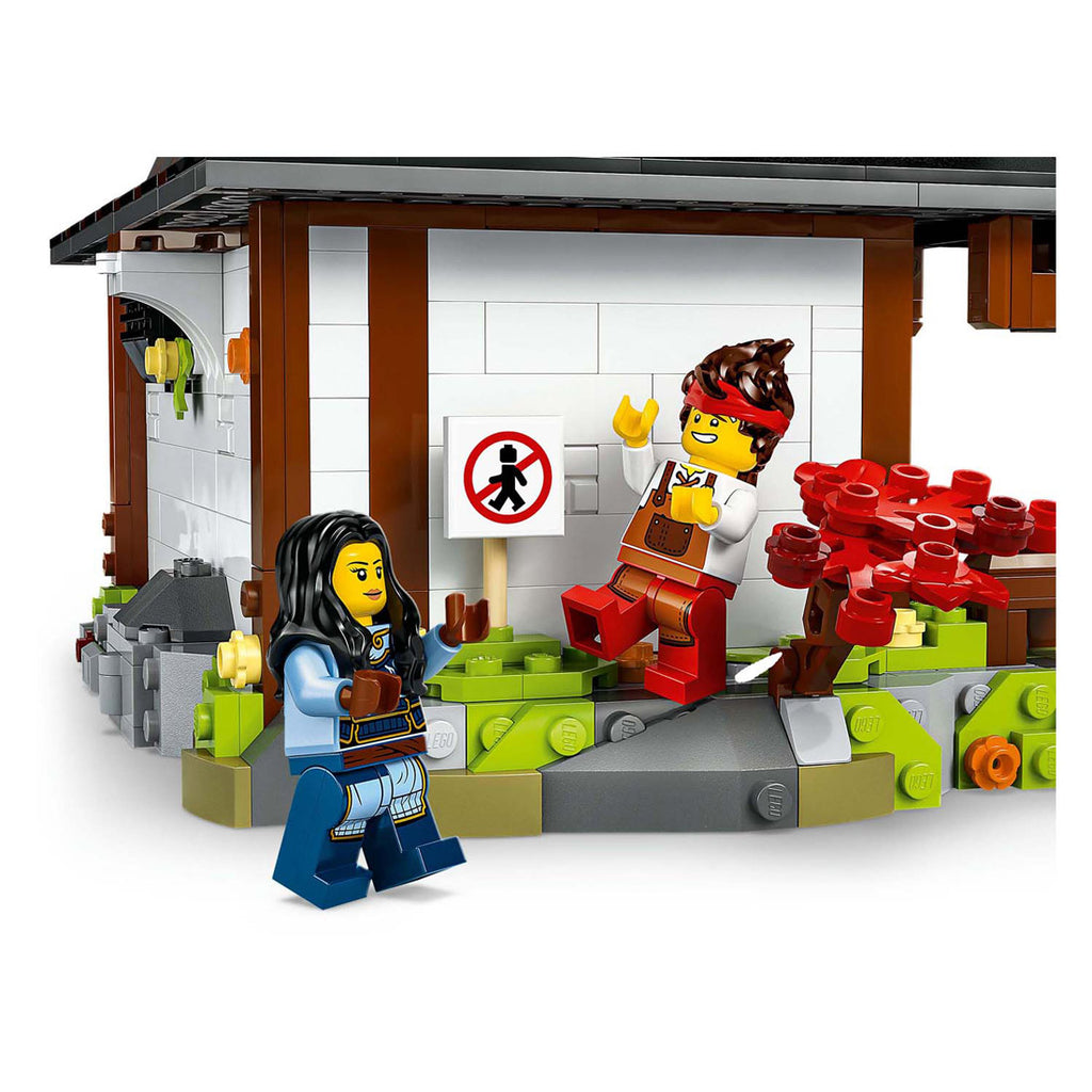 Lego ninjago 71858 15-jarig jubileum: smederij de vier wapens
