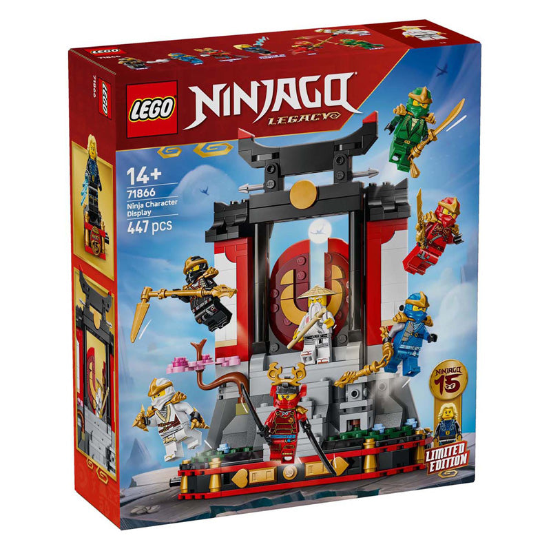 LEGO Ninjago 71866 15. Jubiläums-Display mit Ninja-Figuren