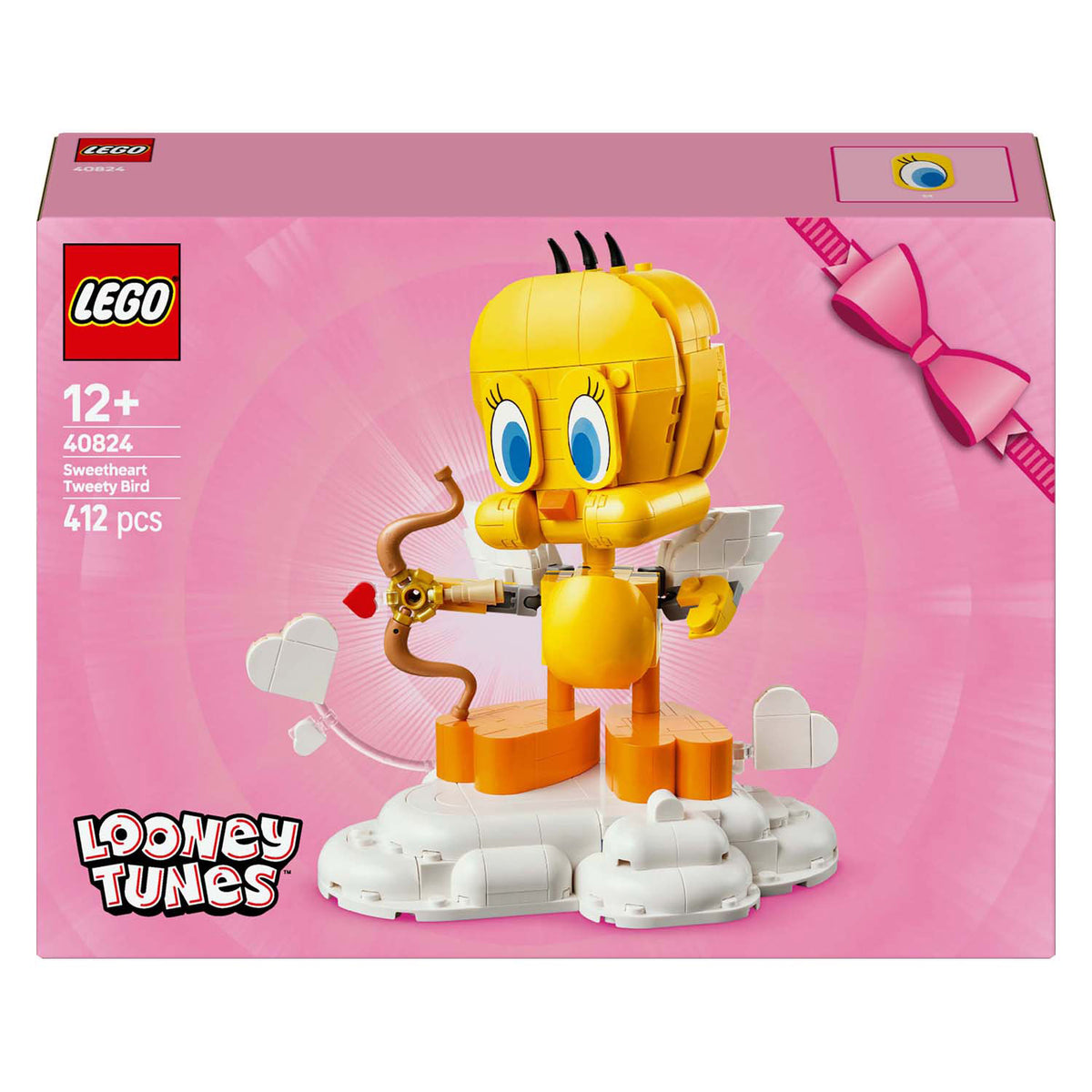 Lego icons lieve tweety looney tunes bouwpakket voor volwassenen 40824