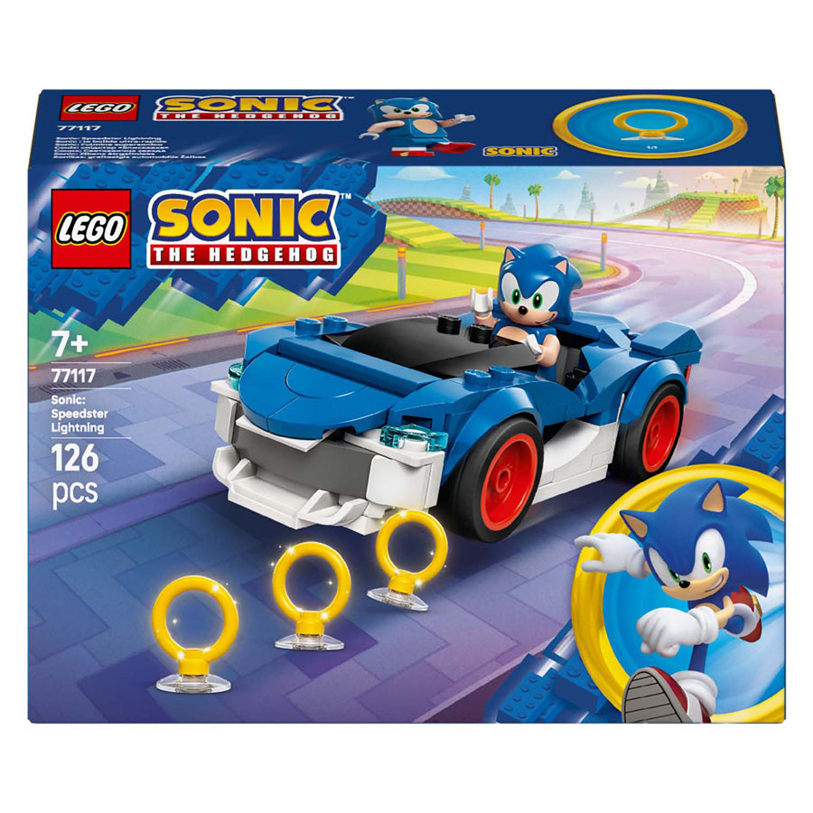 LEGO Sonic the Hedgehog 77117 Sonic Car: Speed ​​Star Lightning