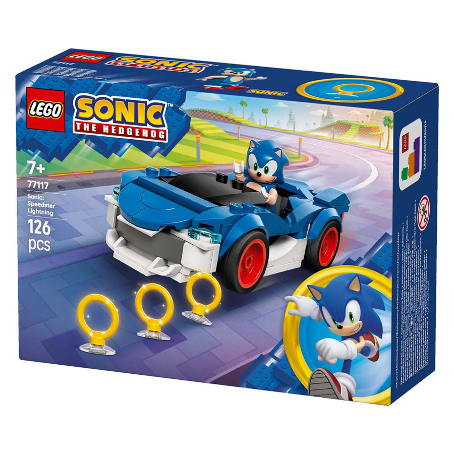 LEGO Sonic the Hedgehog 77117 Sonic Car: Speed ​​Star Lightning