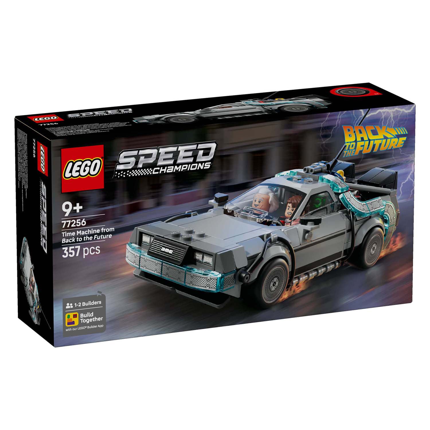 LEGO Speed ​​Champions 77256 Zeitmaschine aus Zurück in die Zukunft