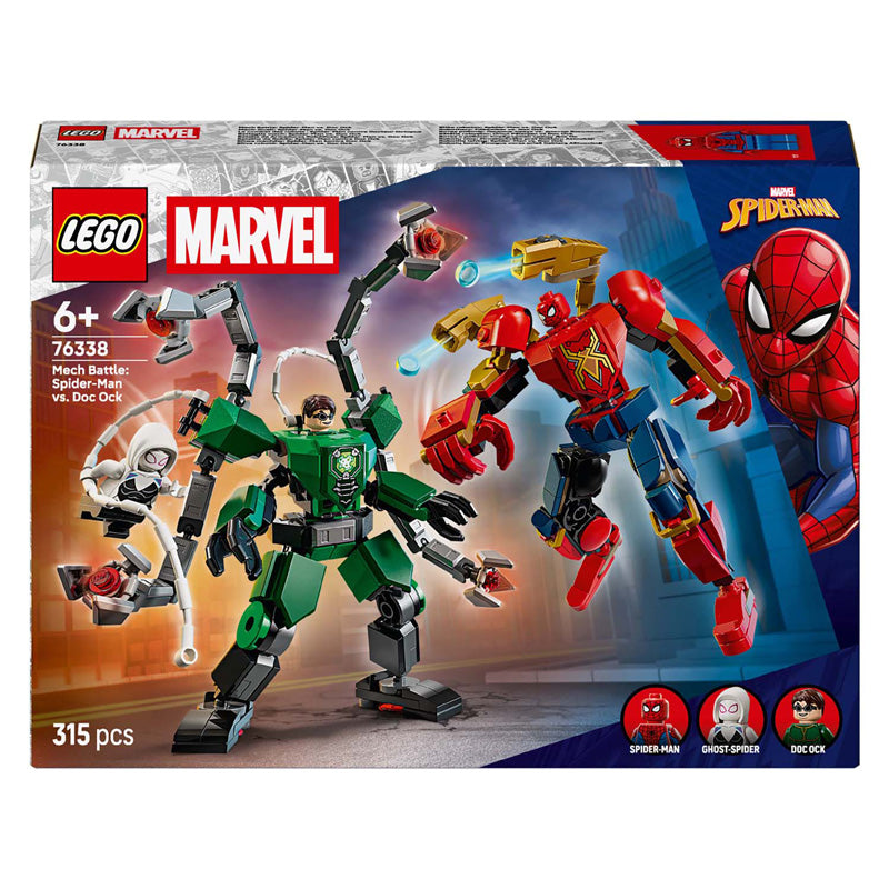 Lego marvel 76338 spider-man vs. doc ock