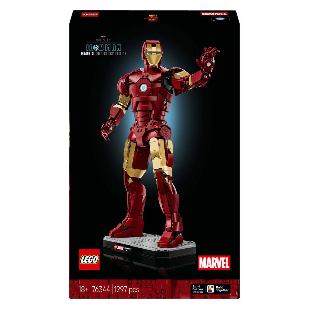 Lego super heroes 76344 marvel iron man mark 3 verzameleditie