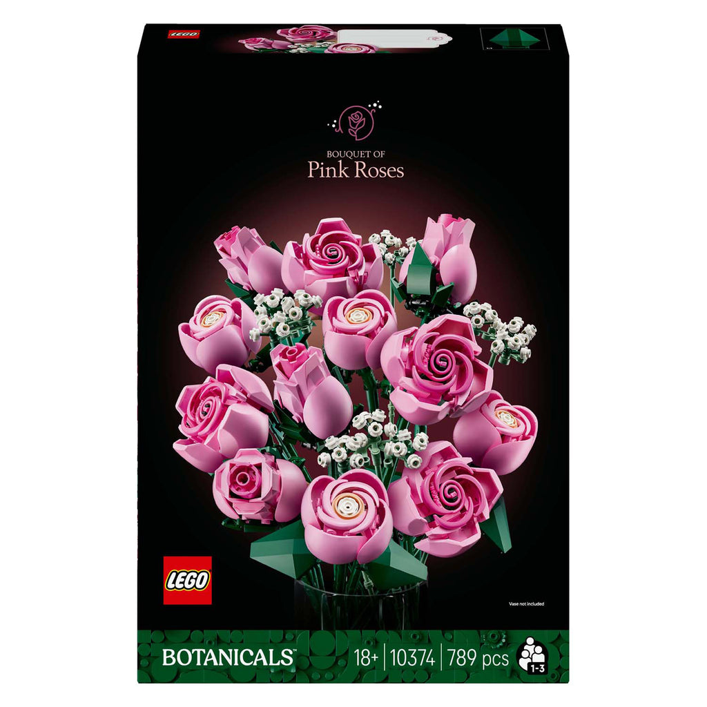 Lego botanicals 10374 roze rozenboeket