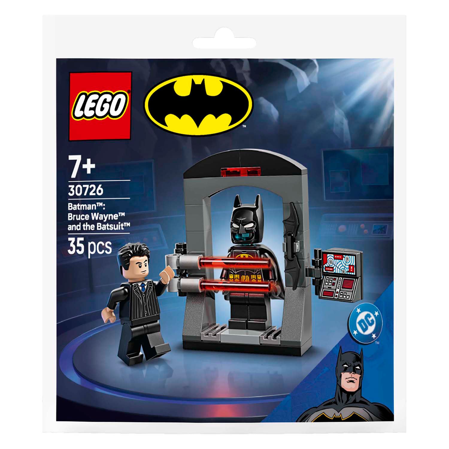 LEGO Superhelden 30726 Batman Bruce Wayne und der Fledermausanzug