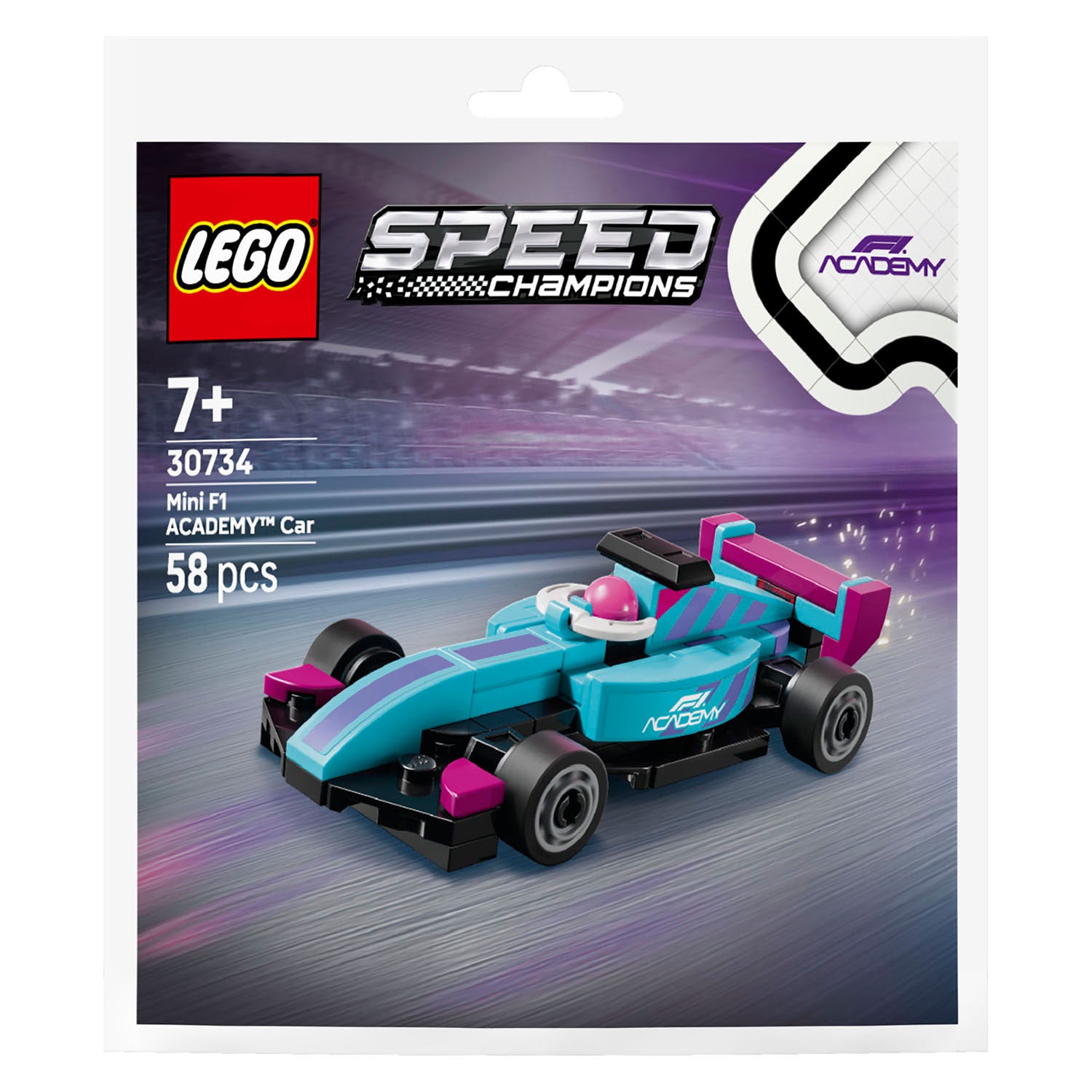 Lego speed champions 30734 f1 academy racewagen