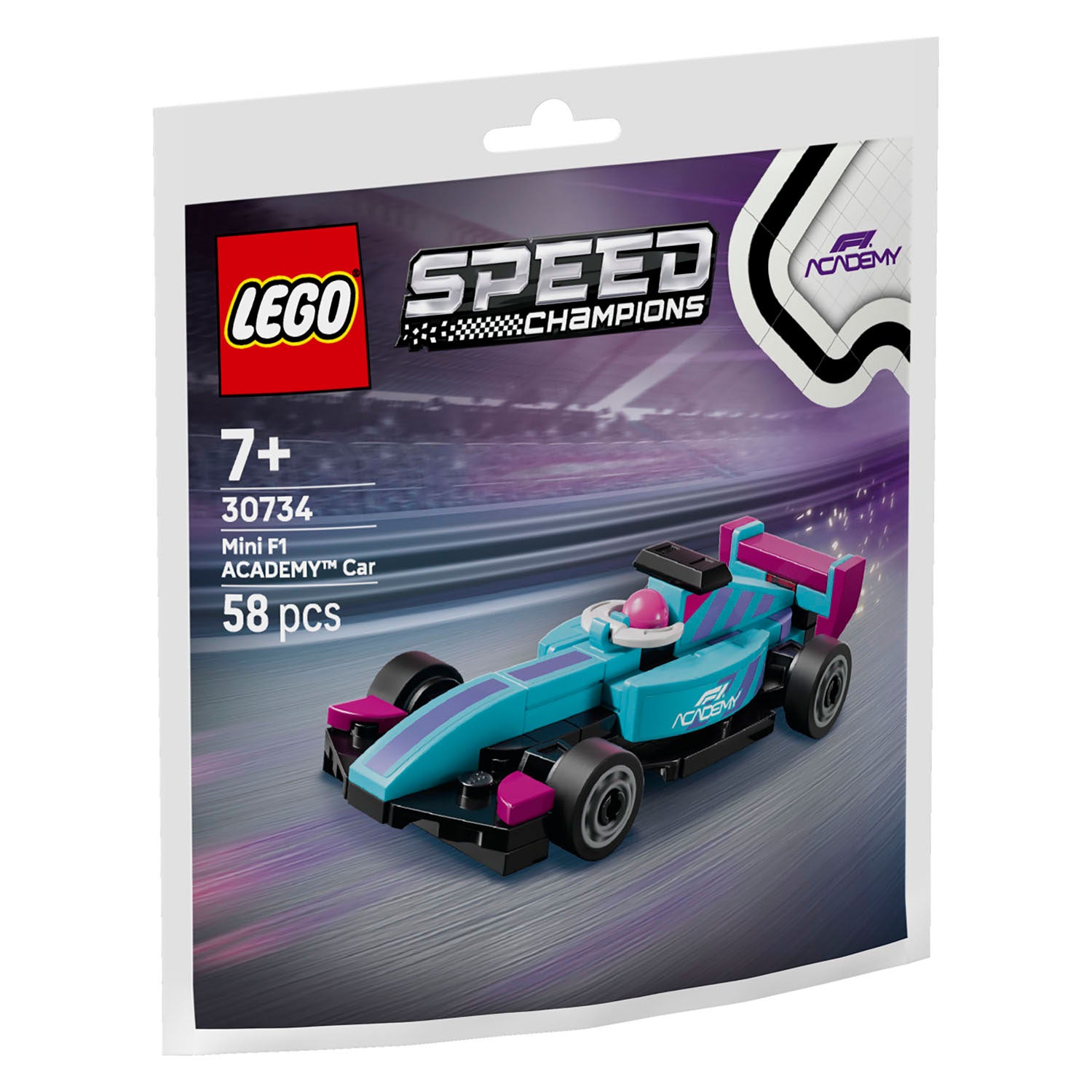 Lego speed champions 30734 f1 academy racewagen