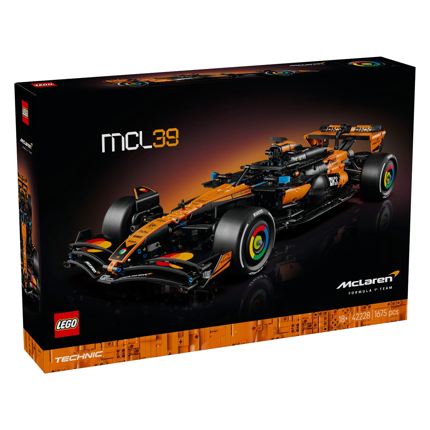 Lego technic 42228 mclaren mcl39 f1 auto