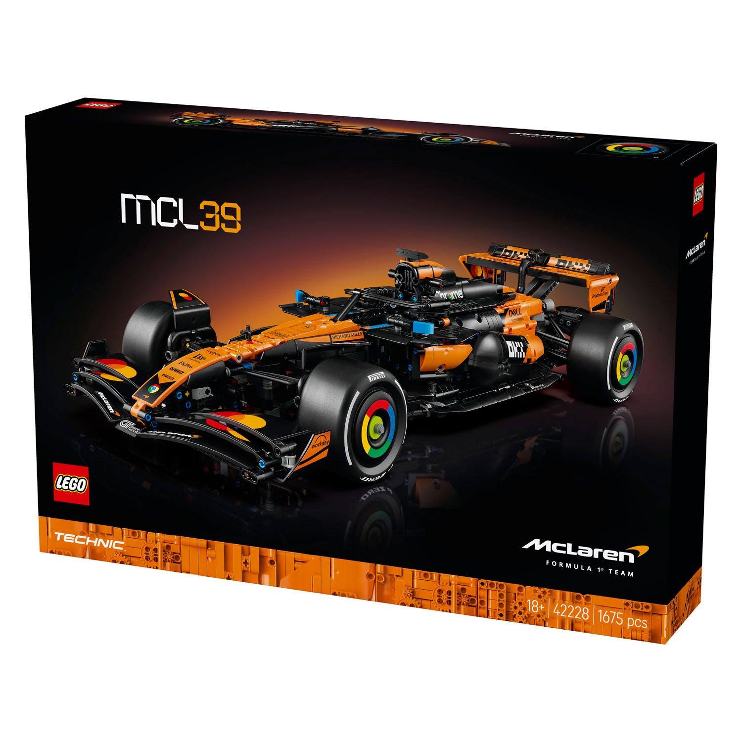 Lego technic 42228 mclaren mcl39 f1 auto