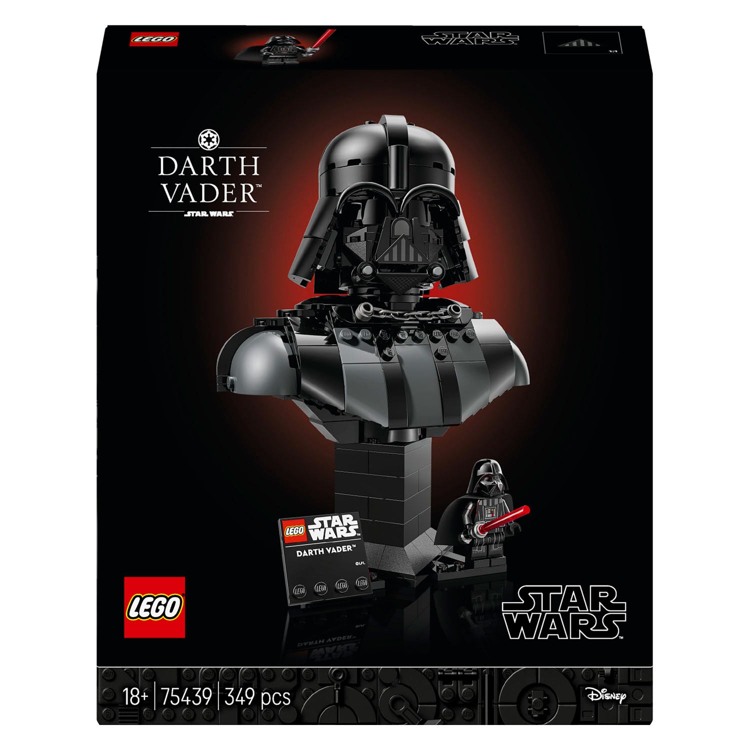 Lego star wars 75439 darth vader buste