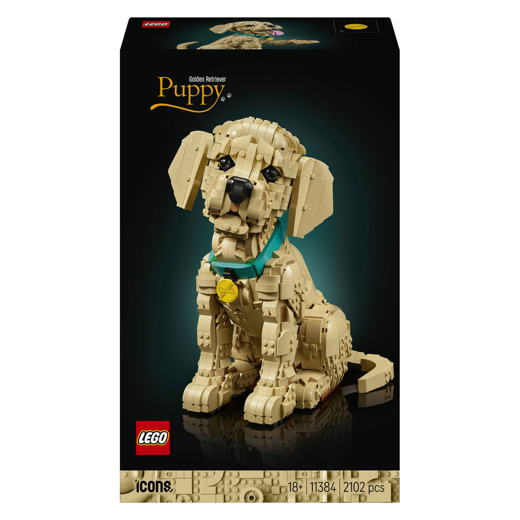 Lego icons 11384 golden retriever puppy