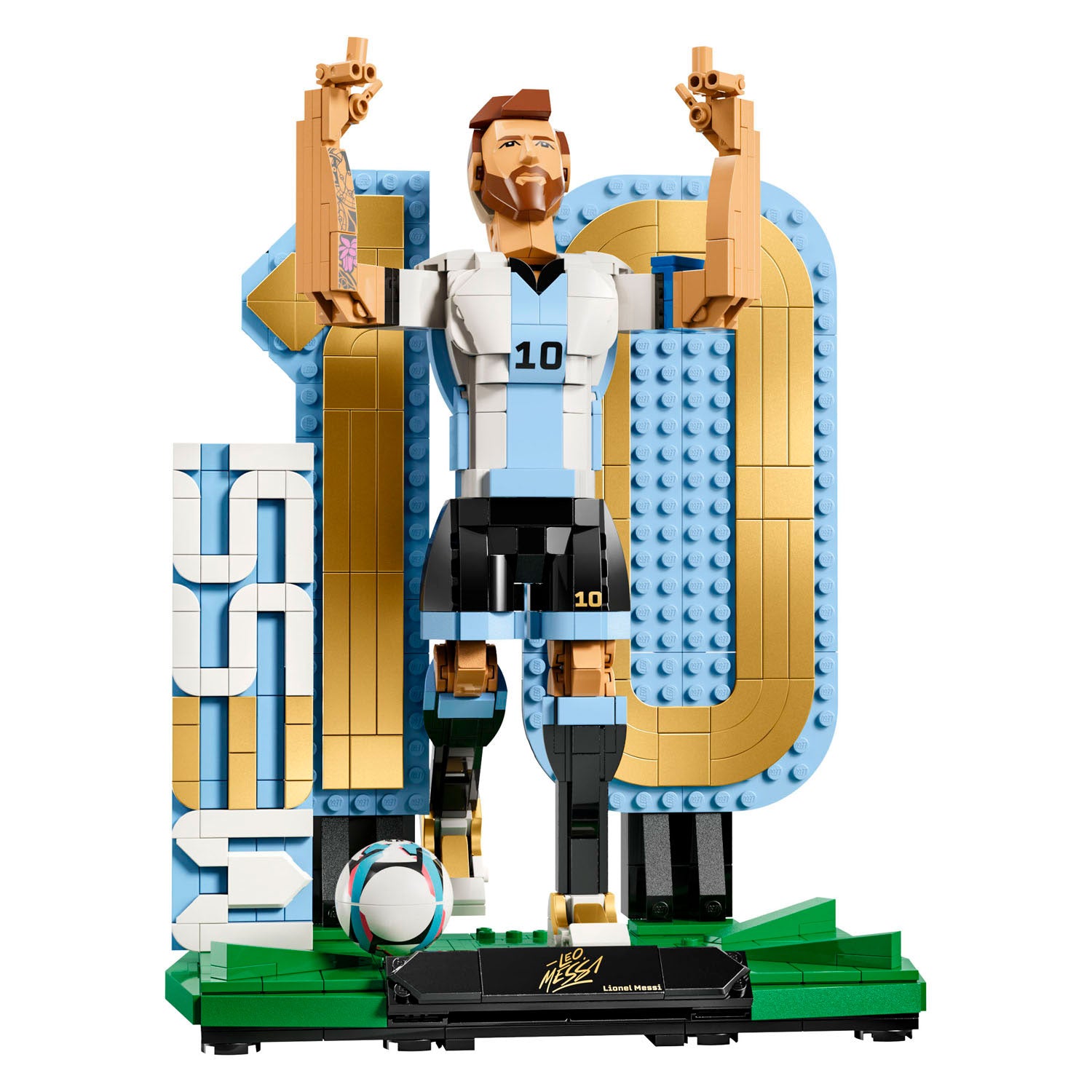 Lego editions 43015 lionel messi voetballegende