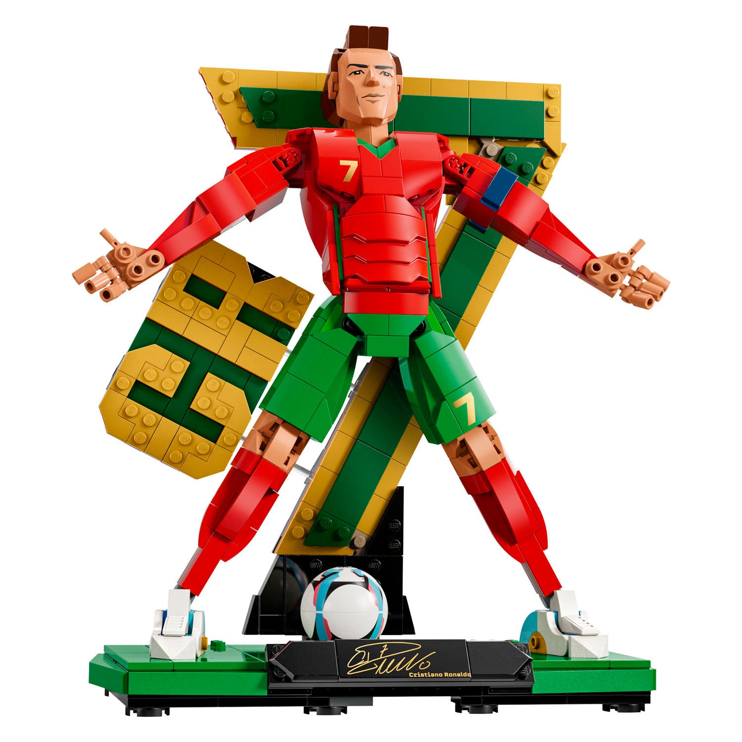 Lego editions 43016 cristiano ronaldo voetballegende