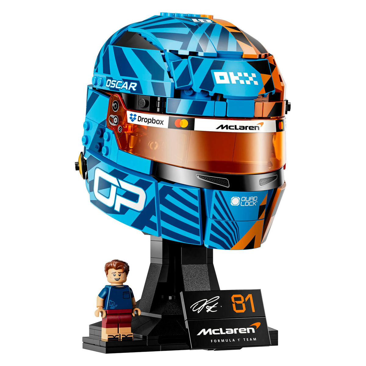 Lego editions sports f1 mclaren helm van oscar piastri