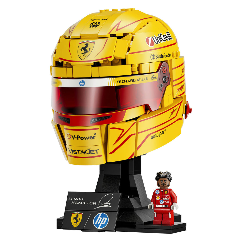 Lego editions 43022 scuderia ferrari hp helm van lewis hamilton
