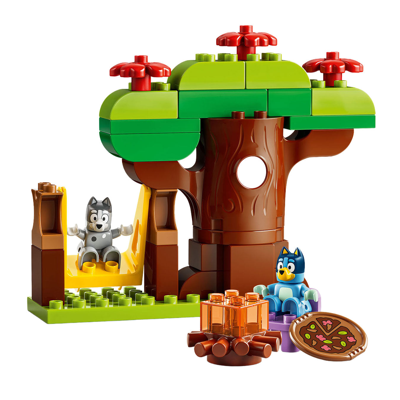 Lego duplo 10469 pizzameisjes met muffin en bluey