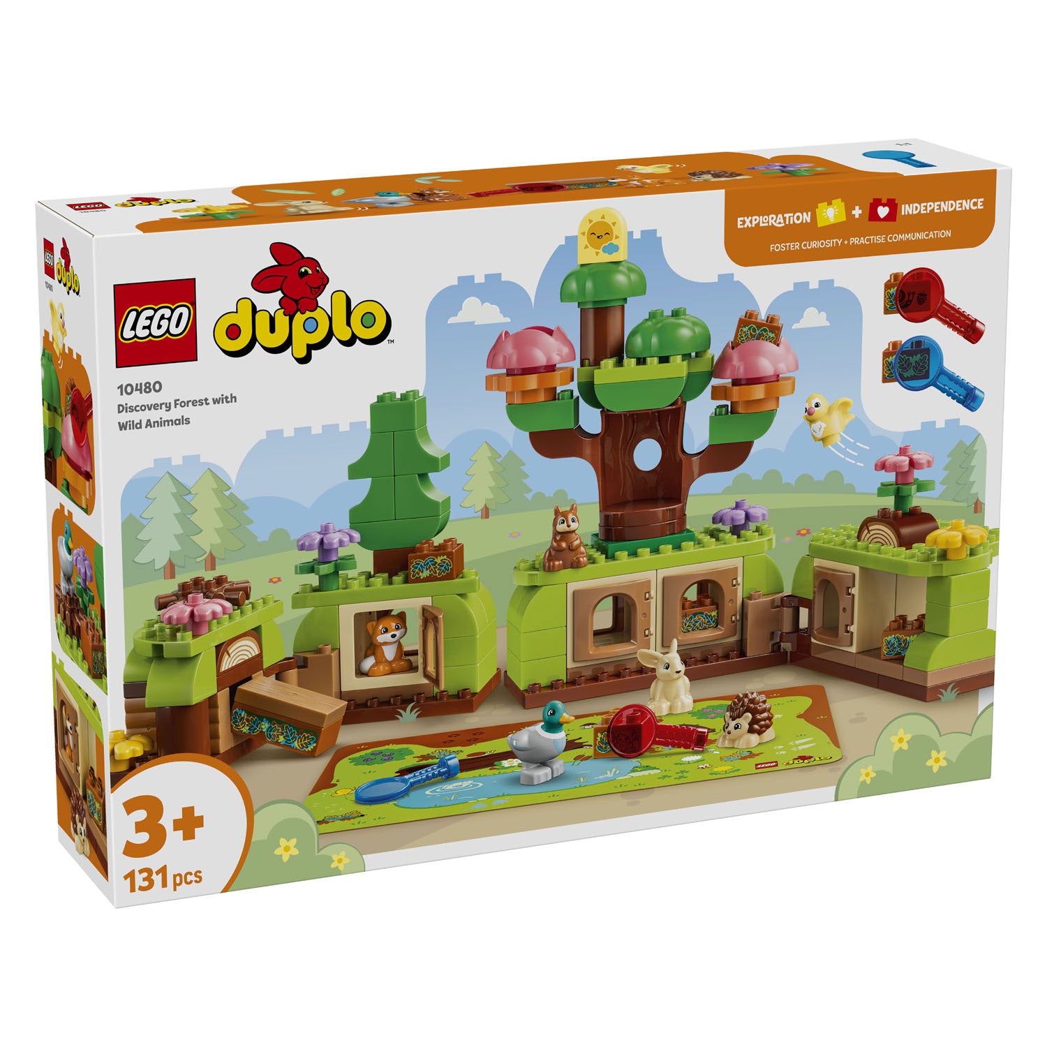 Lego duplo 10480 ontdekkingsbos met wilde dieren