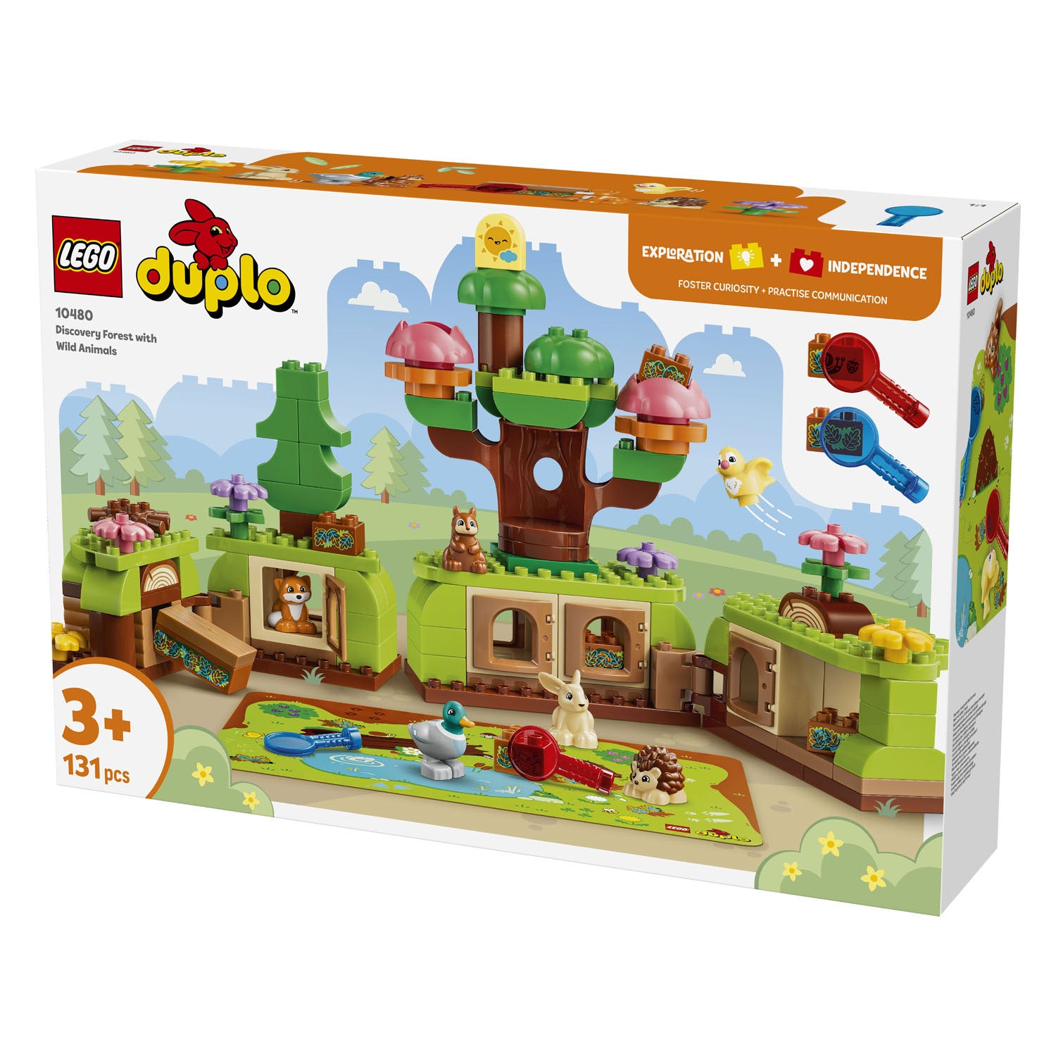 Lego duplo 10480 ontdekkingsbos met wilde dieren