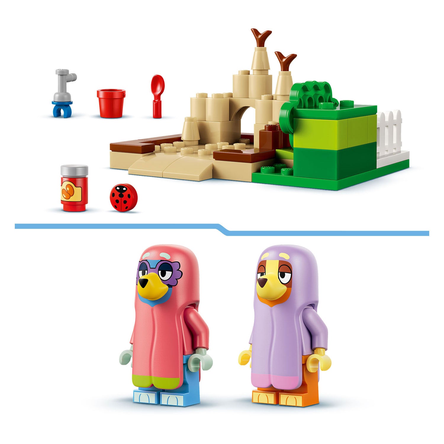 Lego bluey 11216 oma's met bingo en bluey