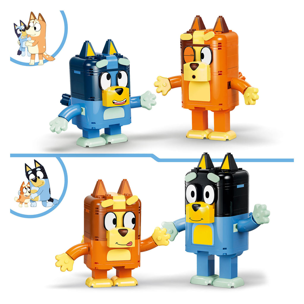Lego bluey bouwbare figuren van bluey en haar familie bouwpakket voor kinderen 11217