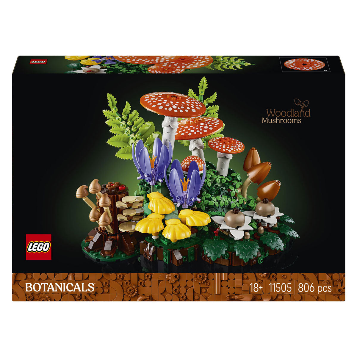 Lego botanicals 11505 bospaddenstoelen