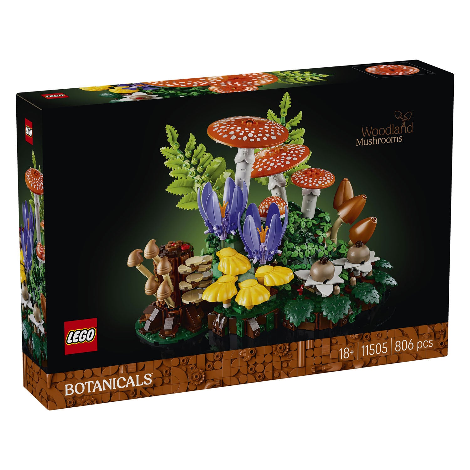 Lego botanicals 11505 bospaddenstoelen