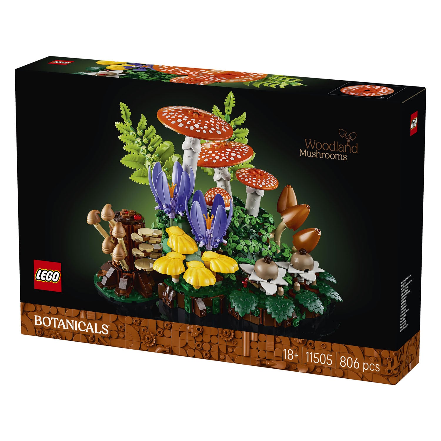Lego botanicals 11505 bospaddenstoelen