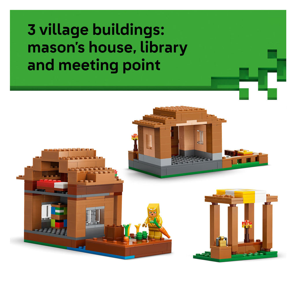 Lego minecraf 21596 oproeper dorpsaanval