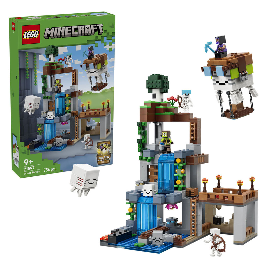 Lego minecraft ghast-huis speelgoed voor kinderen 21597