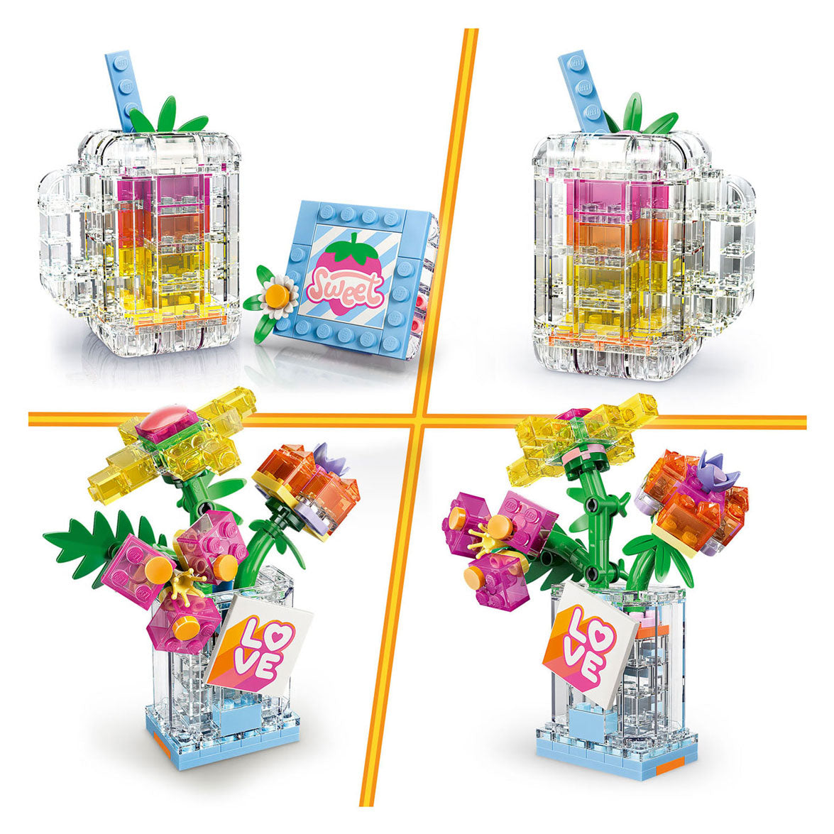 Lego creator 31383 parfumfles met bloemen