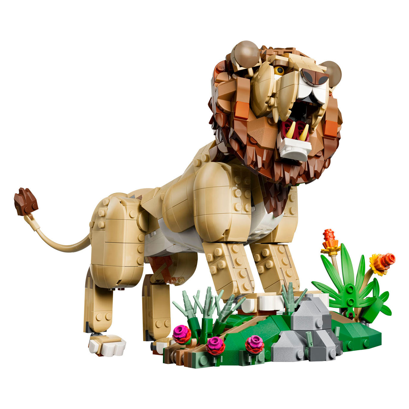 Lego creator 31386 wilde dieren: majestueuze leeuw