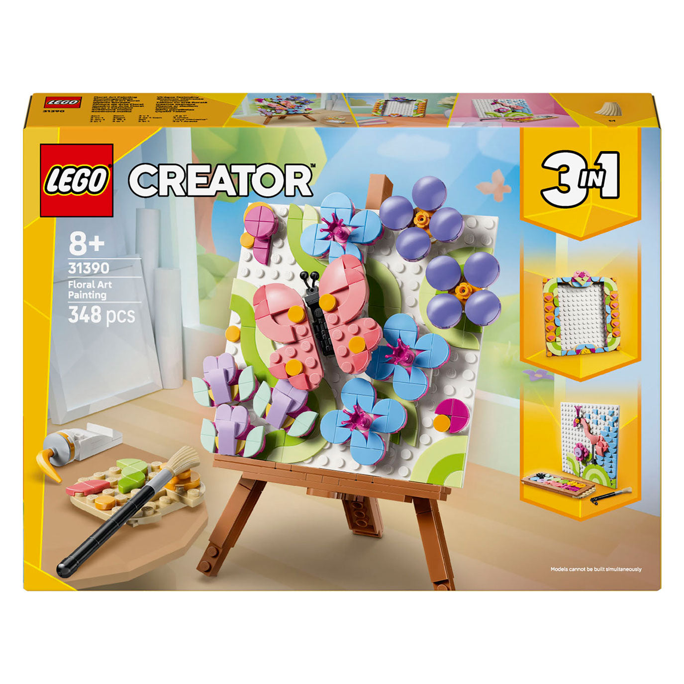 Lego creator 31390 bloemenschilderij