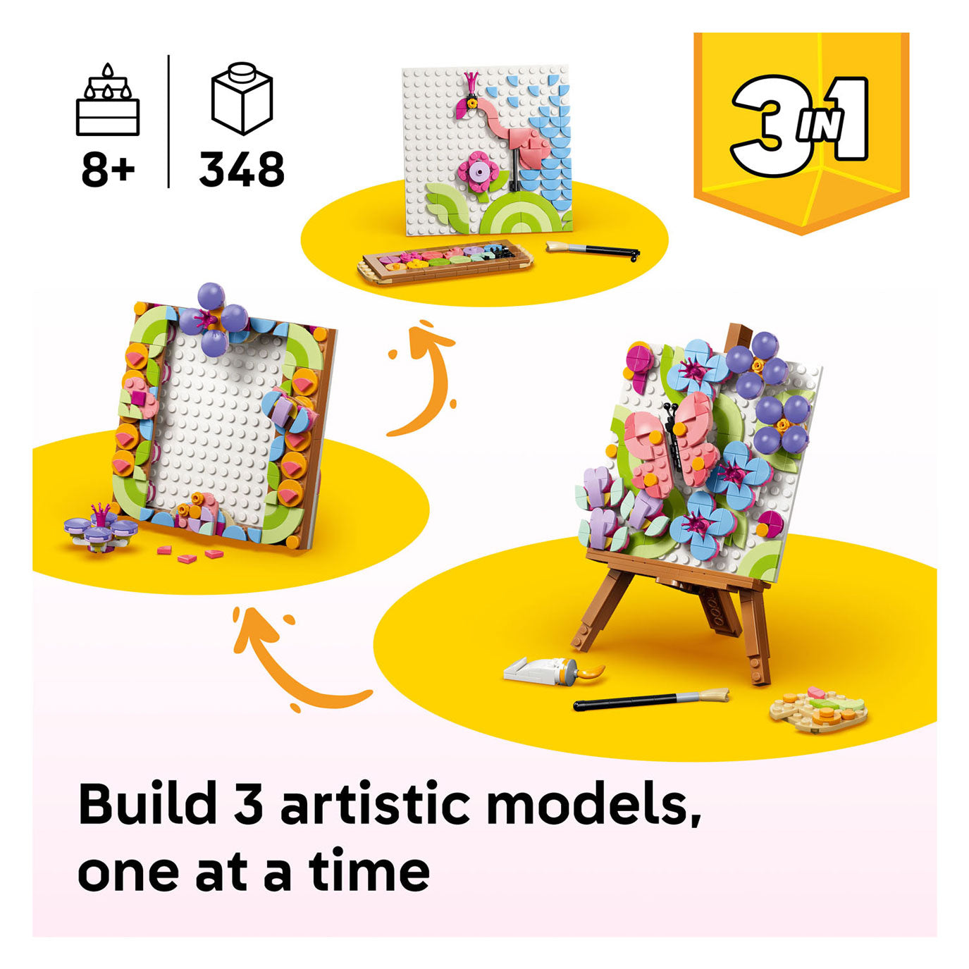 Lego creator 31390 bloemenschilderij