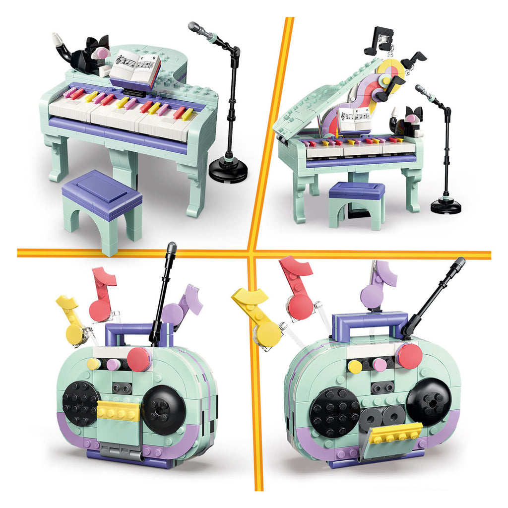 Lego creator 31392 piano met kat